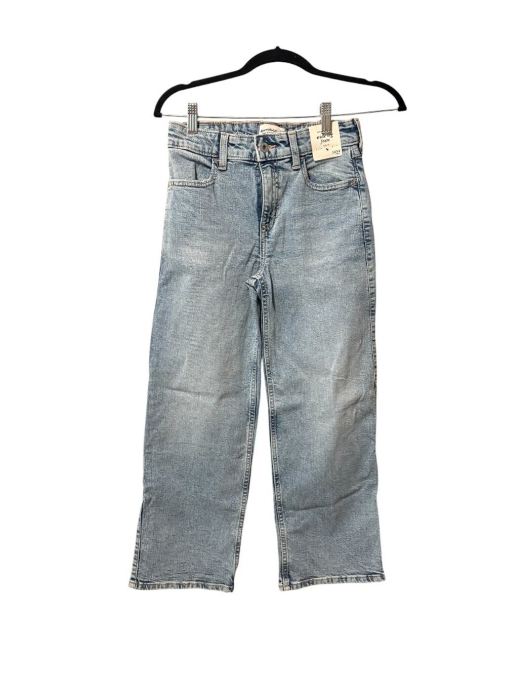 Abercrombie Kids High Rise Wide Leg Jeans - Picture 2 of 14